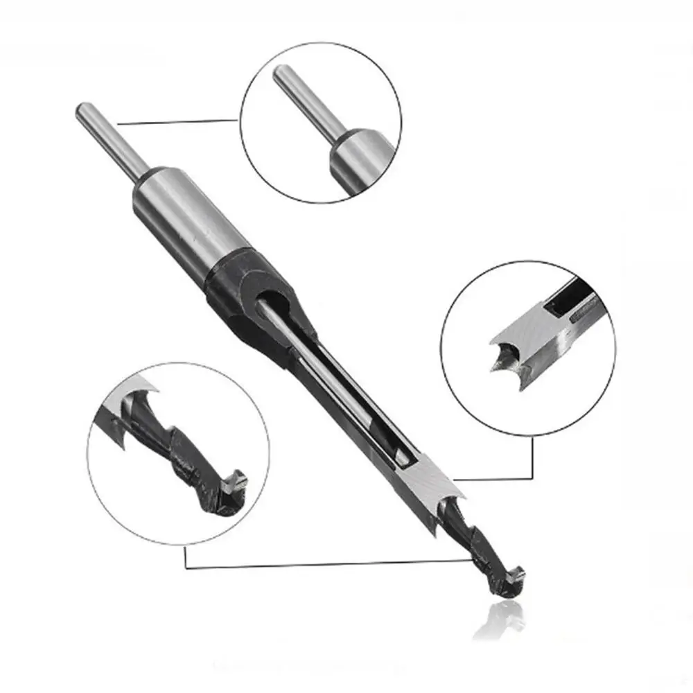 1PCS Square Hole Mortiser Drill Bit Mortising Chisel Woodworking Electric Drill Woodworking Tools Mayitr 1PCS Square Hole Mortiser Drill Bit Mortising Chisel Woodworking Electric Drill Woodworking Tools Mayitr