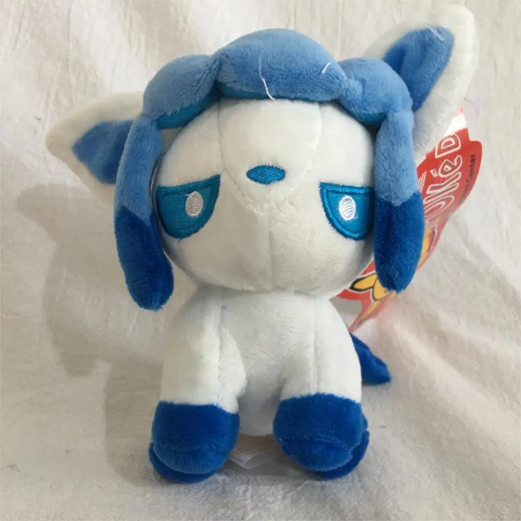 8 шт. 12 см Q игрушка Пикачу Eevee Vaporeon Jolteon Flareon и Espeon мягкие животные плюшевые игрушки