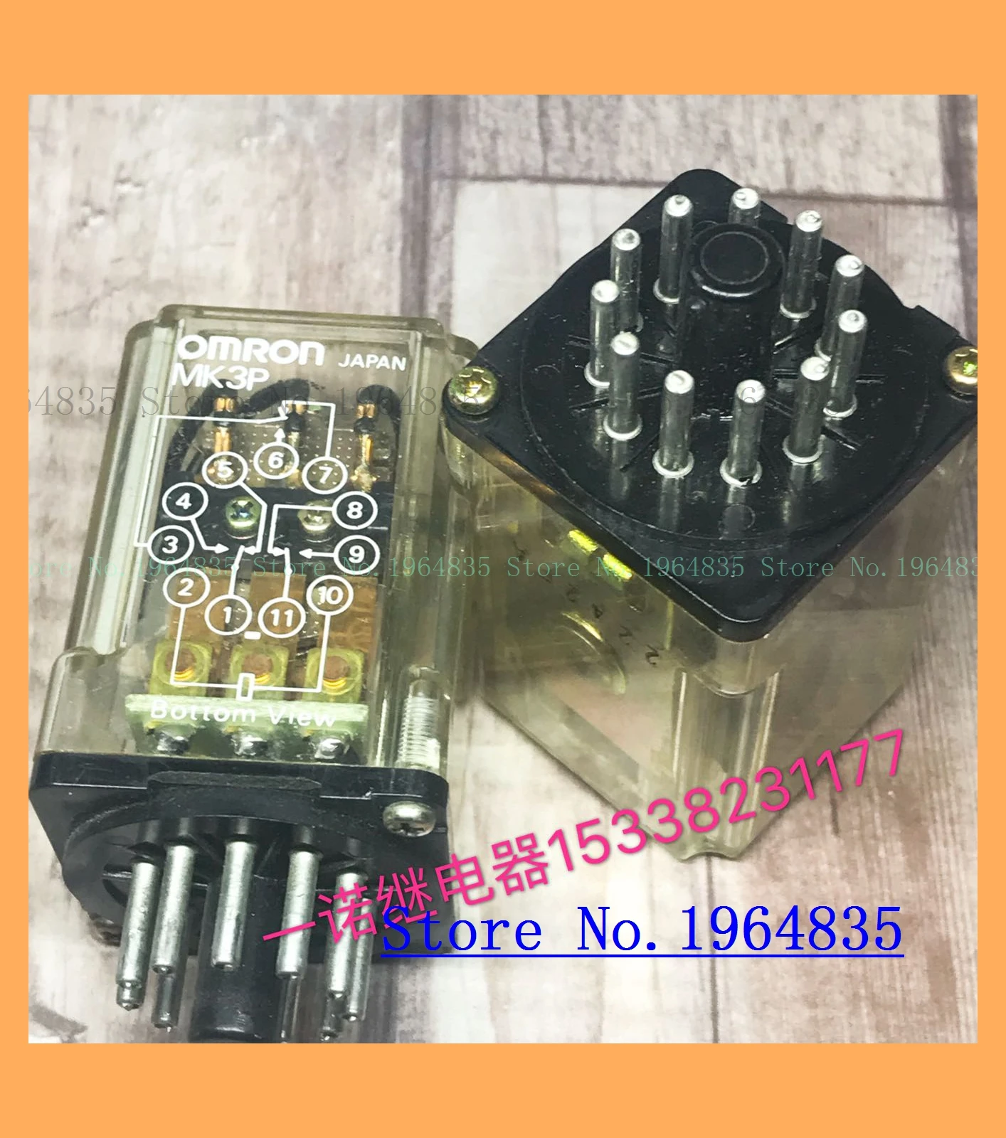 

MK3P-24VDC/12VDC/220VAC