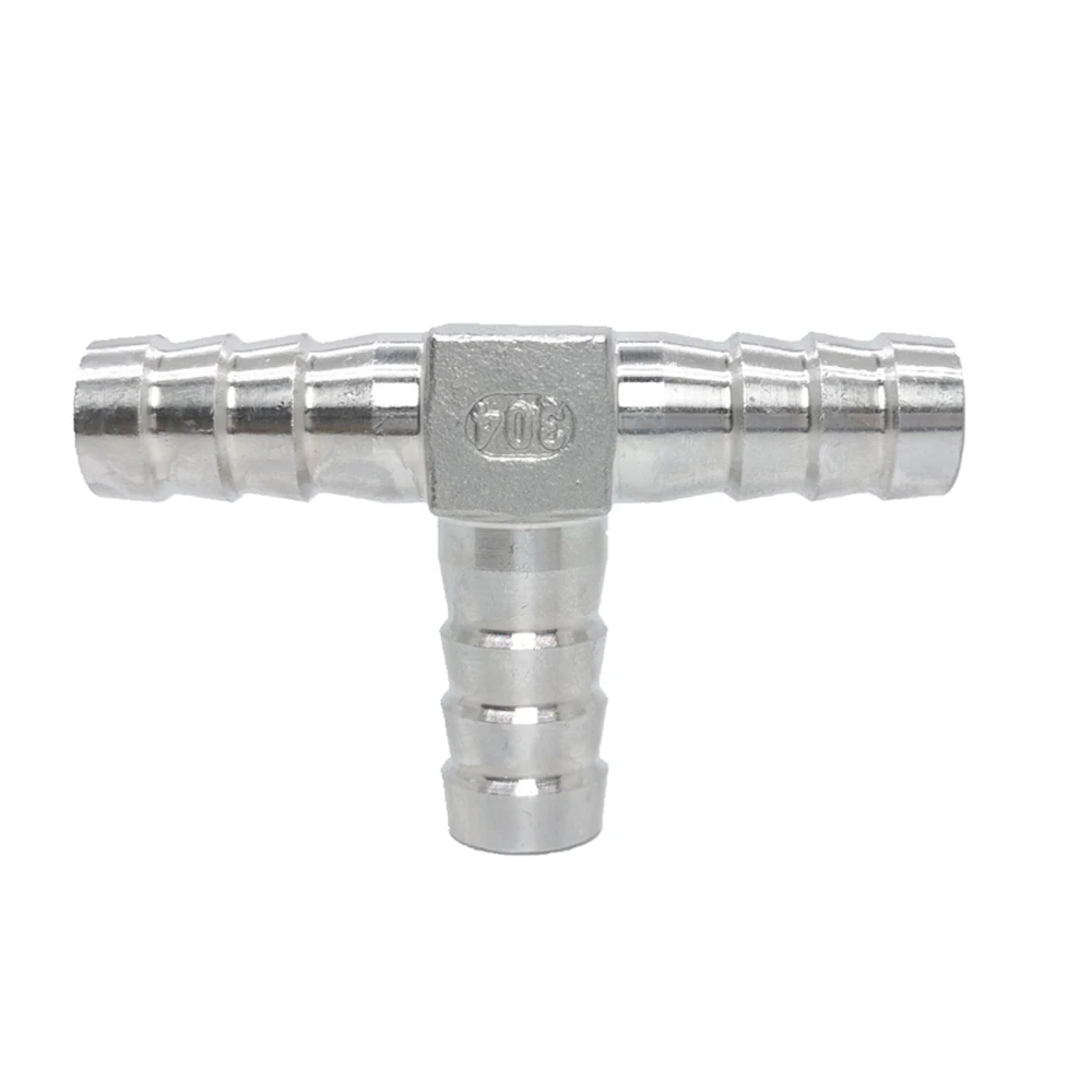 4/6/8/10/12/13/14/15/16/20/25 мм Hose Barb Tee Y Shape 3 Way Splicer Splitter 304 Нержавеющая вода газ