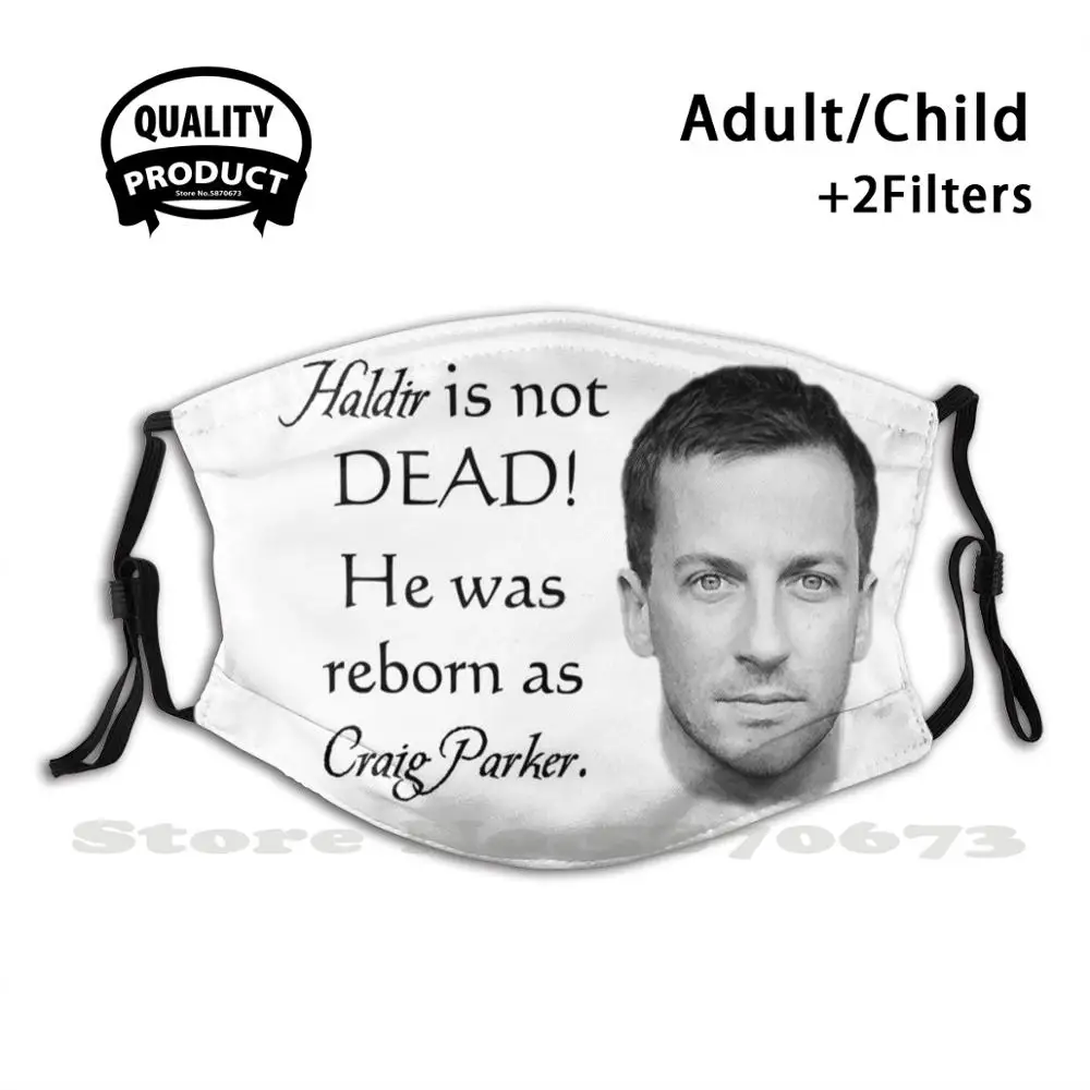 

Haldir Is Not Dead! Fashion Protective Masks Haldir Craig Parker Elves