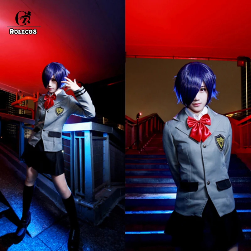 ROLECOS Аниме Tokyo Ghoul Косплэй костюм Kirishima Touka японский JK школьная форма для Для женщин