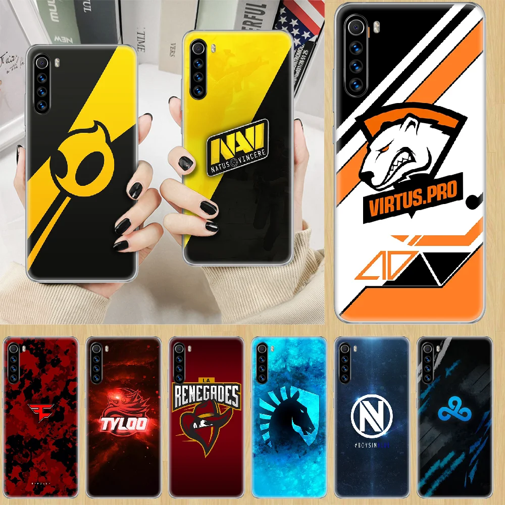 CS GO логотип Чехол для телефона XIAOMI Redmi Note 3 4 4X 5 6 7 8 9 Pro T S max прозрачный силиконовый