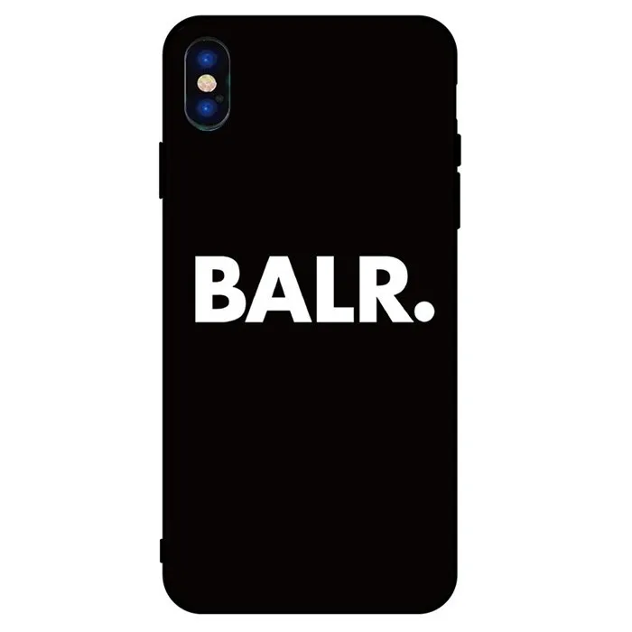 Для iPhone X BALR Мягкий Силиконовый ТПУ чехол для телефона для iPhone 8 7 6 6S Plus X XS MAX XR 10 5S SE Coque Shell