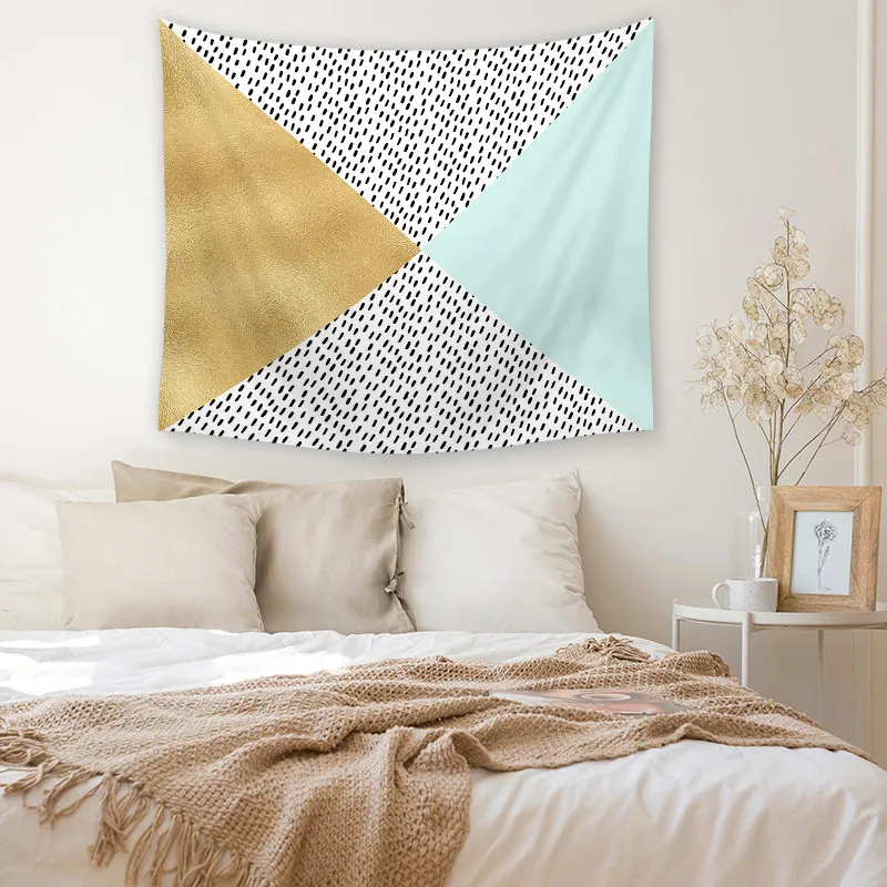 Geometric Hanging Wall Tapestries Mandala Bohemian Tapestry Landscape Wallpaper Wall Art Shawl Throw