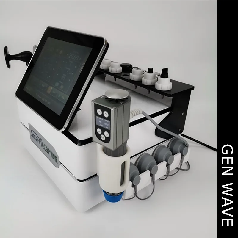 

Tecar Therapy Machine With Acoustic Shock Wave Physiotherapy EMS Muscle Strengh Equipment