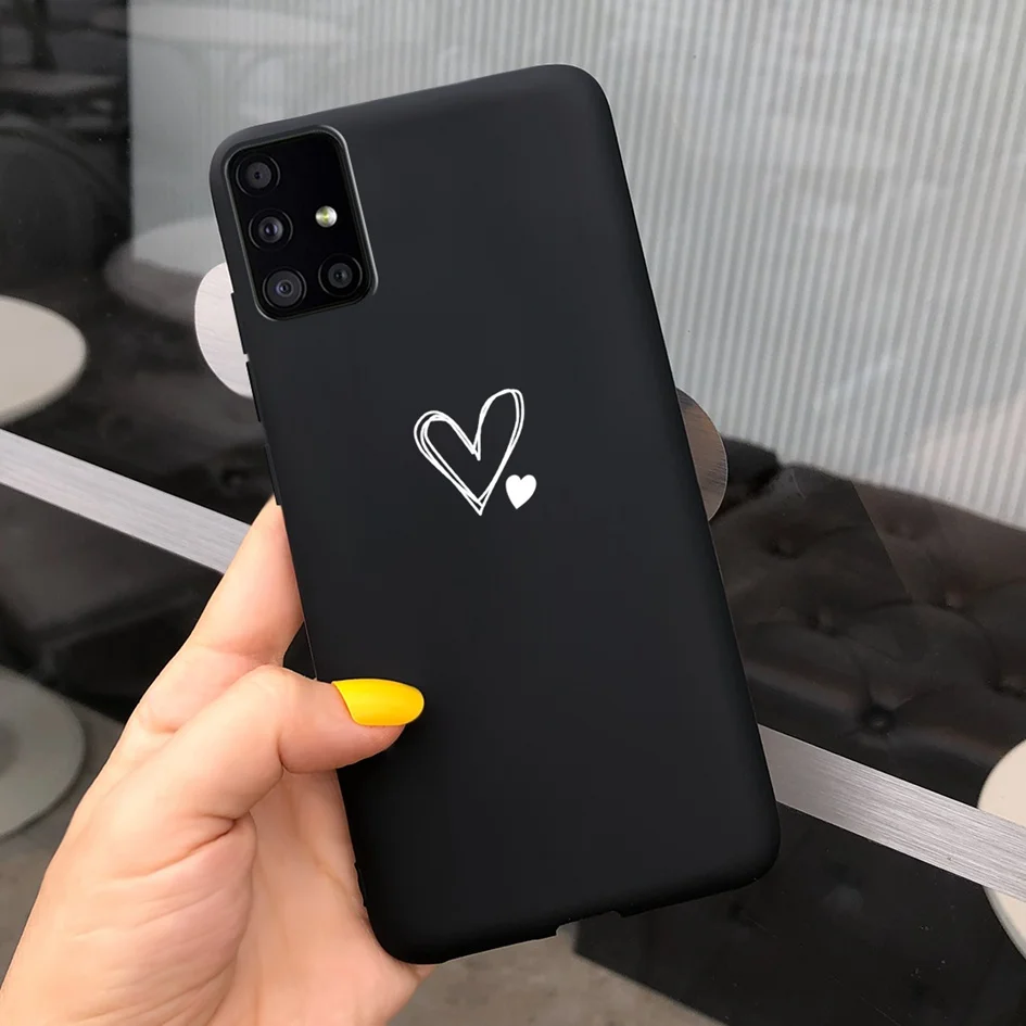 Cute Couple Love Heart Slim TPU Phone Cover – Soft Touch s