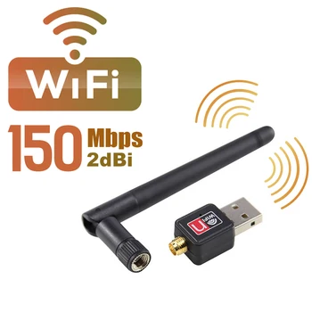 

Wifi Adapter USB Wi Fi USB Ethernet Wifi Dongle MT7601 8188 Antena Wi-Fi USB Network Card Amplifier Wi Fi Receiver Wifi Adapter