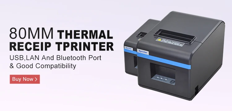 58 мм Термальный чековый принтер POS принтер тикер проверка для ресторана и супермаркета поддержка денежный ящик