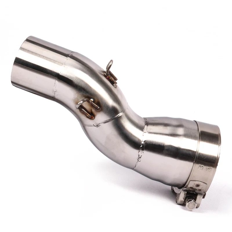 Slip On Motorcycle Exhaust Middle Link Pipe Mid Tube Stainless Steel Exhaust System For BMW R1200GS ADV 2013-2019 - Image 2