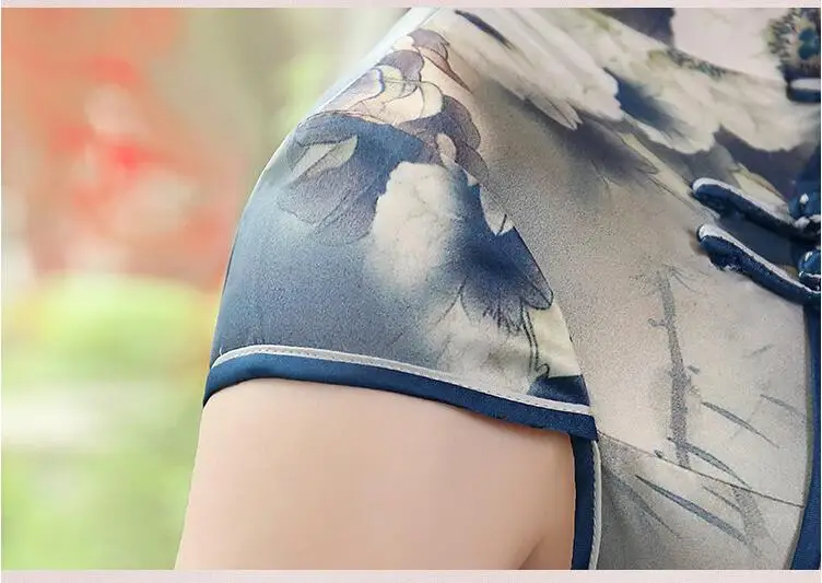 2019 китайский традиционный китайский халат женский qipao элегантный cheongsam плюс леди свадебное платье подружки невесты длинное шелковое
