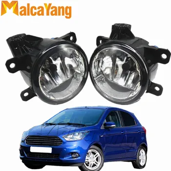 

2PCS/SET Car Styling For Figo 2015 2016 High quality Right+Left Halogen Fog Light Lamp