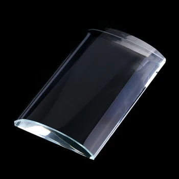 

Transparent U Shape Jade Stone Eyelash Glue Holder Pallet for False Eyelash Extensions Adhesive Eyelash Extension Tool