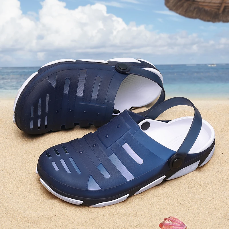 Оригинальные Классические Сабо; садовые Вьетнамки; водонепроницаемая обувь; мужские летние пляжные шлепанцы; прогулочные сандалии для плавания; Baya Fun Lab; обувь