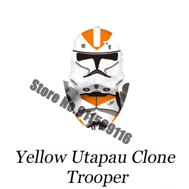 501st Clone Trooper Building Blocks Republic Commando Force 99 Hunter Crosshair Wrecker Echo Cody Rex Star Brick Figure Wars Toy D-X630