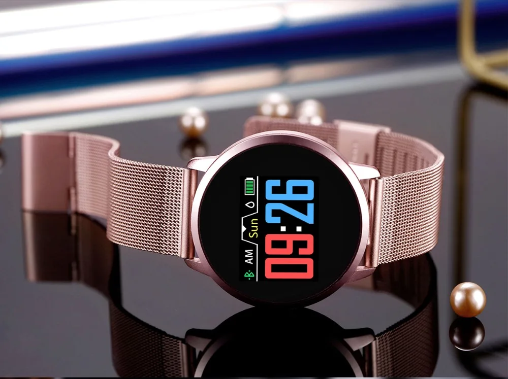 Geekbes Q8 Smart Watch Fitness Tracker Men Women New Fashion Smartwatch (15)