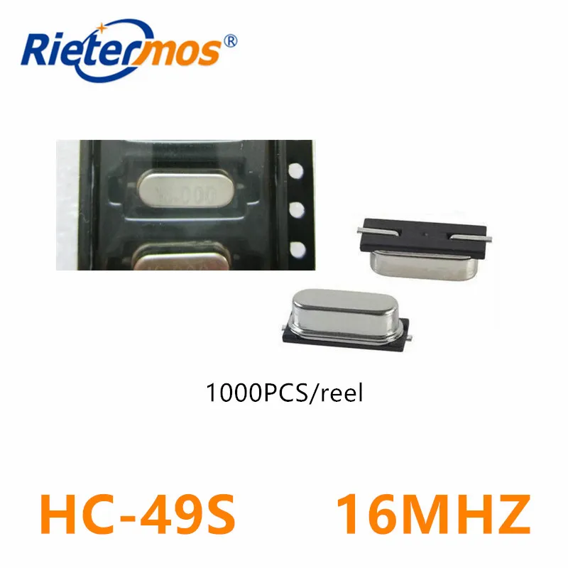 1000PCS HC 49S 16 000 MHZ M кварцевый генератор сделано в Китае|Запасные части| |