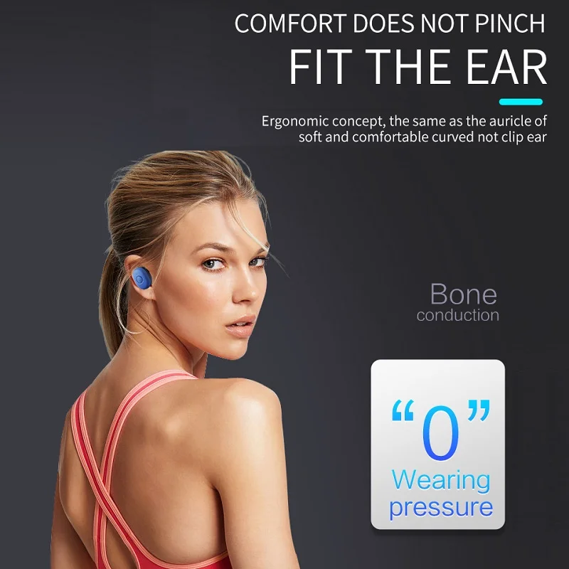 TWS Wireless Bluetooth Earphone Wireless Headphones Headset Stereo Sports Earbuds with Mic for iPhone Andorid gaming headset