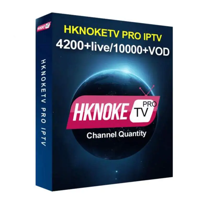 HKNOKE tv PRO IP tv код активации для tv Box 4200+ Live/10000+ VOD французский, английский, арабский, итальянский, немецкий, голландский код активации - Цвет: 1Year code NO Box