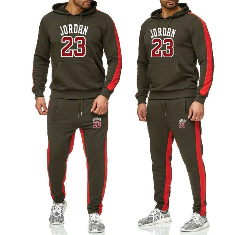 Jordan Sportswear 23 Hoodies + Pants Sporting Suit