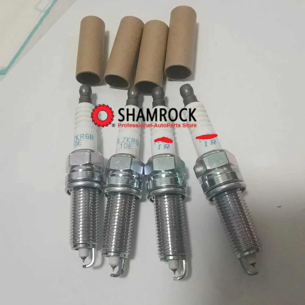 Оригинальная Лазерная двойная иридиевая Свеча зажигания SILZKR6B10E 93815 подходит для 2012- Hhyundai акцентная Соната Veloster Kkia Rio Soul 4 шт