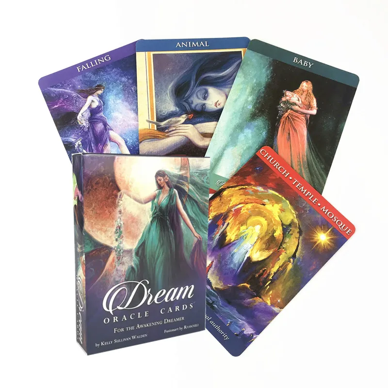 Family Party Entertainment Card Game Full English Tarot of Dreams Tarot Deck Board Game Oracle Card 