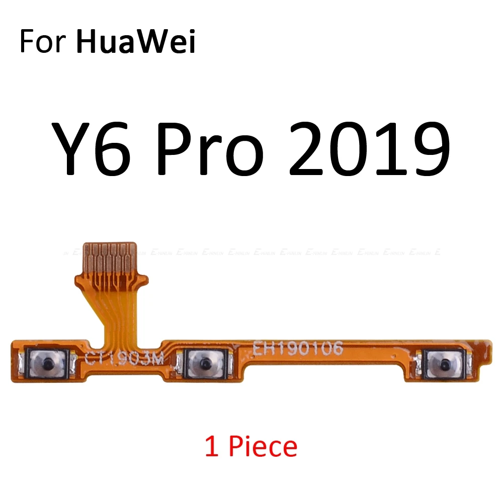 Мощность вкл/выкл переключатель бесшумного режима Управление ключ гибкий кабель для кнопки регулировки громкости для HuaWei Y9 Y7 Y6 Pro Y5 Prime GR5 Запчасти