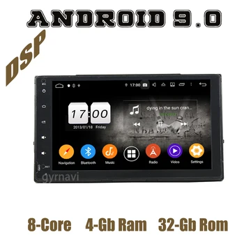 

PX6 Android 9.0 Car GPS radio DSP Player for toyota Corolla Auris estima Fortuner innova prius 2017 2018 2019 with 4+64GGB wifi