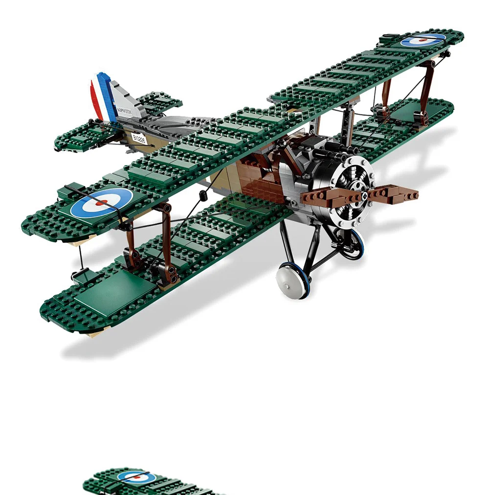 

10226 Sopwith Camel Collection Series Toy Blocks Kits Blocks Bricks Birthday Legoinglys Gift S003