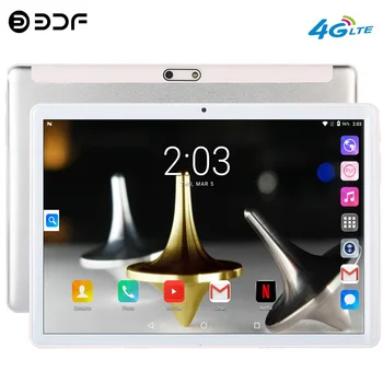 

10.1 Inch Octa Core New Original Tablet Pc Android 9.0 Google Play 3G 4G LTE Phone Call GPS Bluetooth WiFi Tablets 2.5D Screen