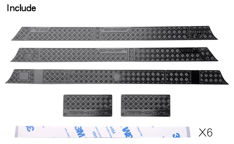 Металлический корпус декоративная пластина для TRAXXASTRX-4G500 G63 TRX-6parts | Игрушки и