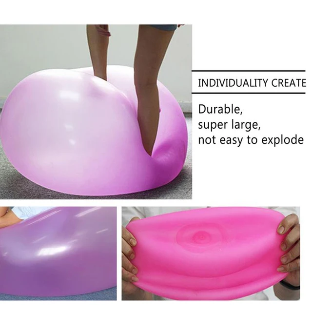 S M L Size Children Outdoor Soft Air Water Filled Bubble Ball Blow Up Balloon Toy Fun Party Game Great Gifts wholesale 5