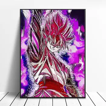 

Goku Black Canvas Painting Art Print Poster Picture Wall Modern Minimalist Bedroom Living Room Decoration