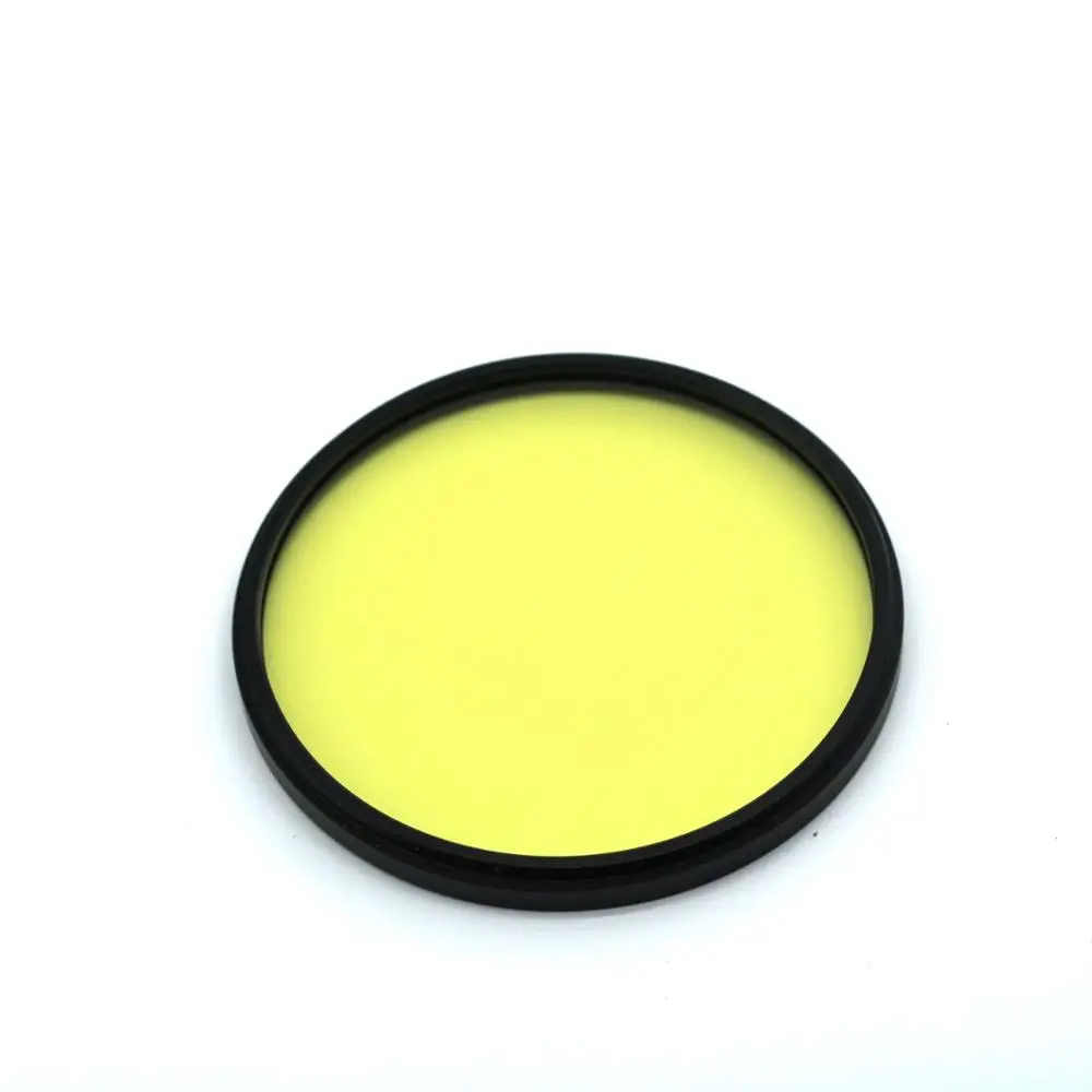 Holmium Oxide glass with metal frame 58mm HOB445 filter glass Optical