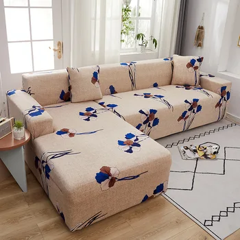 

Flower Slipcovers Elastic Sofa Cover for Living Room Couch Cover Furniture Protector Sofa Towel 1/2/3/4-seater