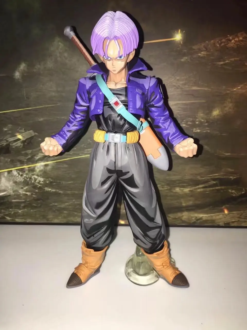 

Dragon Ball MSP Trunks Cartoon Color Second Element Color Trunks Qualified Boxed Garage Kit