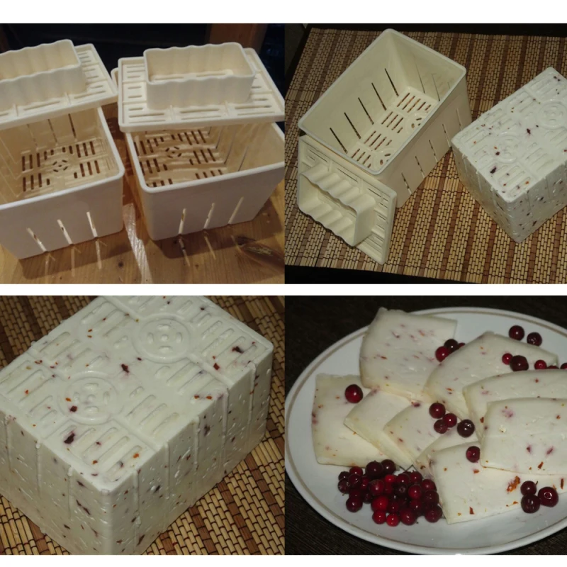 DIY Plastic Tofu Press Mould Homemade Mold Soybean Curd Making Kitchen Cooking Tools Set | Дом и сад