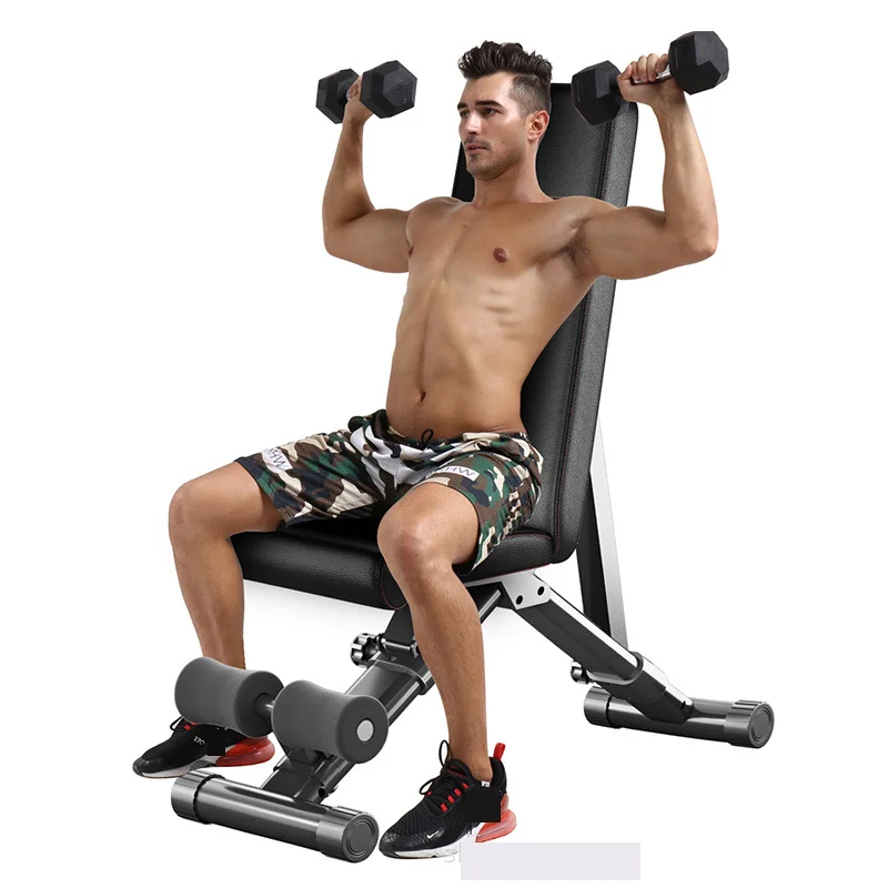 Household Fitness Chair Sit Up Bench Dumbbell Stool Multi