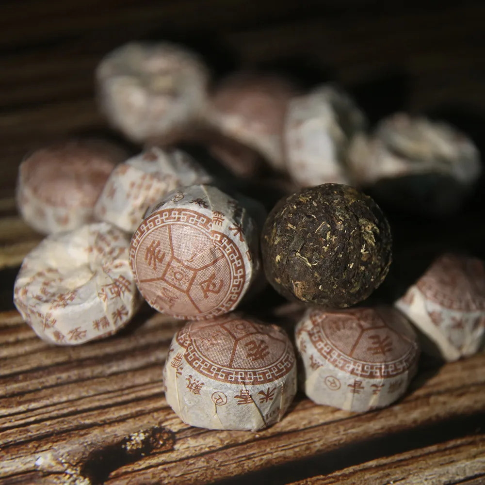 Laocang yr Mini Pu-erh Tuocha клейкий Аромат Риса спелый Pu-erh Tuo Cha