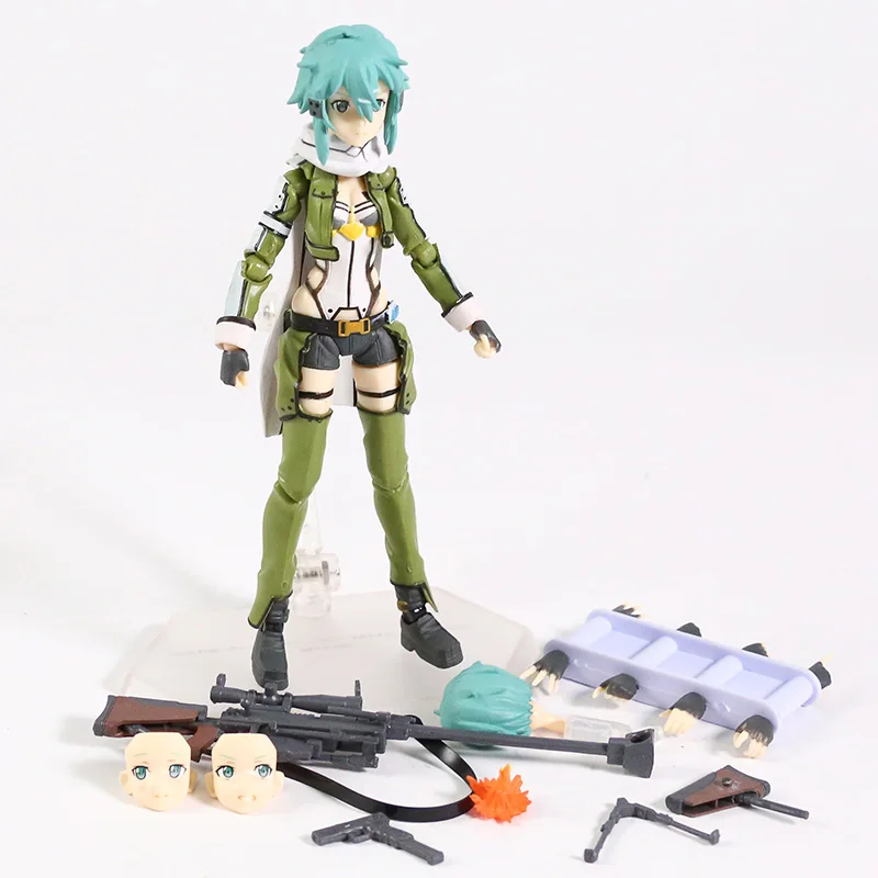 Figurine Figma 241 – Sinon (Sword Art Online II) - Jeux & Jouets