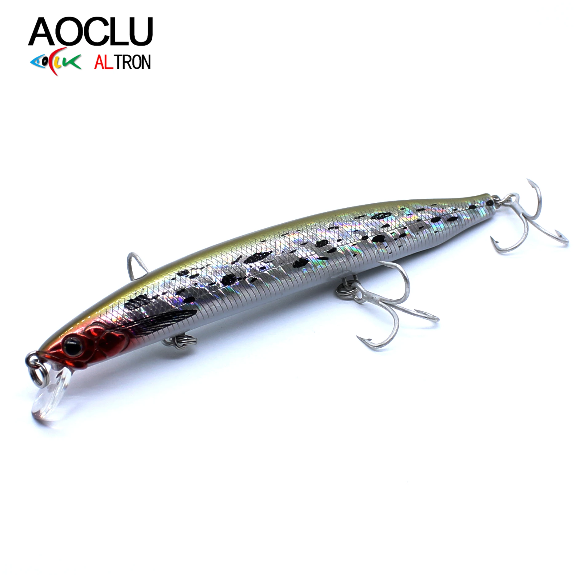 AOCLU Sinking Jerkbait Wobbler 130mm 20.6g Depth 0.8-1.8m Hard Bait Minnow Fishing Lure Magnet Weight Transfer System Sea Game fishing lure