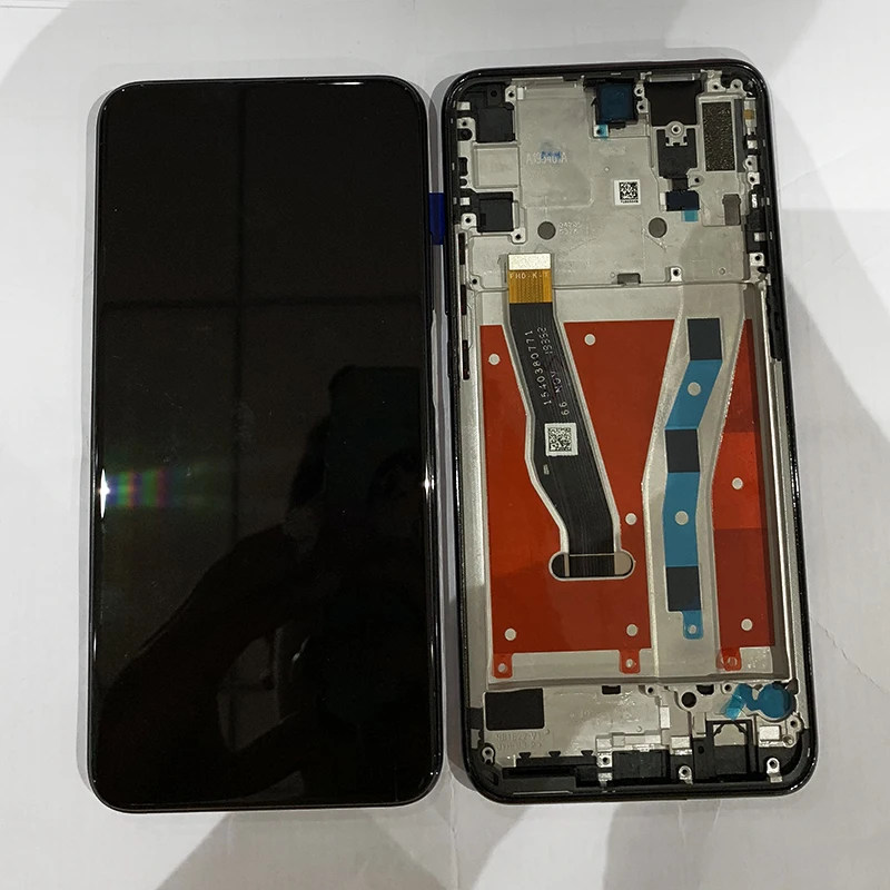 Axisinternational для 6,5" huawei Honor 9X HLK-AL00 HLK-TL0 ЖК-дисплей рамка+ сенсорная панель дигитайзер Honor 9X