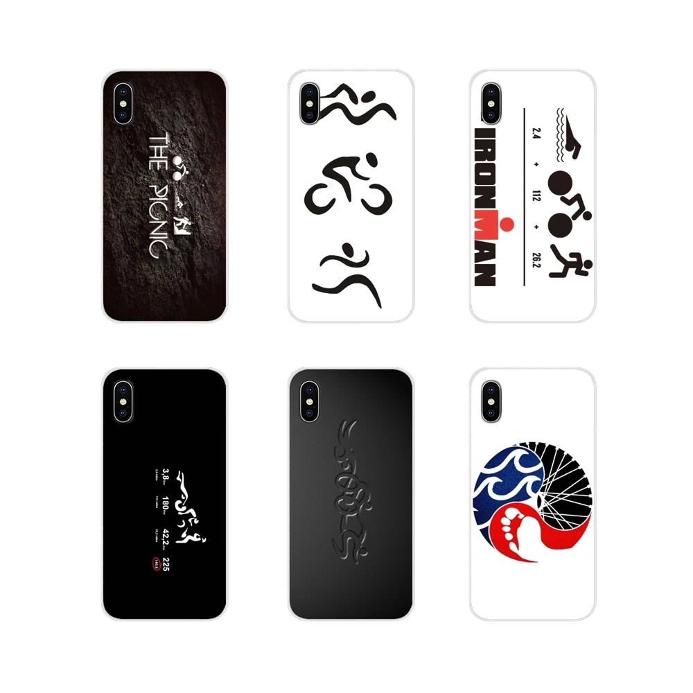 Чехол для телефона Samsung A10 A30 A40 A50 A60 A70 Galaxy S2 Note 2 3 Grand Core Prime Item Triathlon Ironman | Мобильные