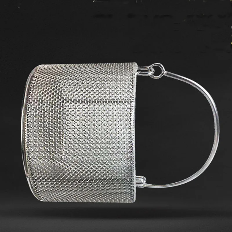 OD.30x30cm SS304 stainless steel metal parts cleaning net dryer basket strainer box extra ear with handle ultrasonic cleaner