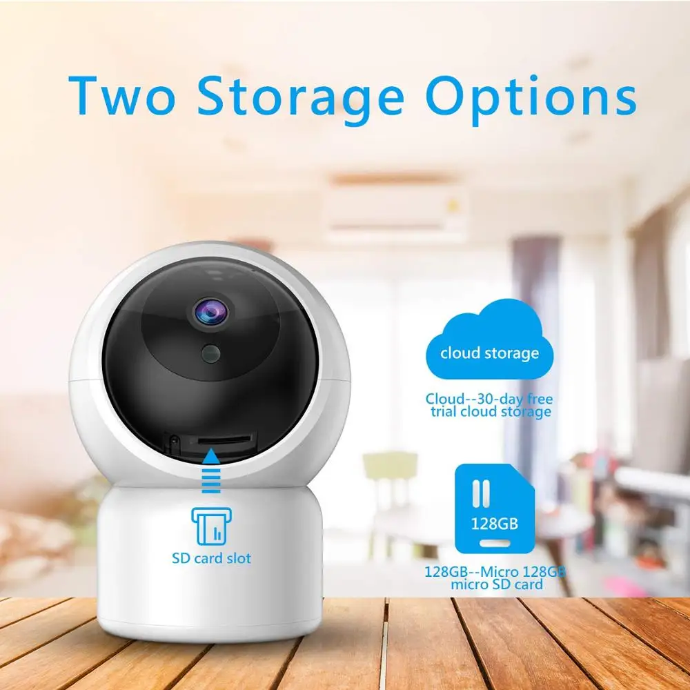 BESDER радионяня Беспроводная HD 1080P с датчиком движения и звуком Wi Fi|Радионяни| |