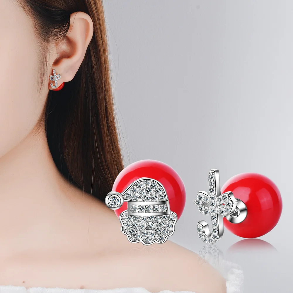 

Christmas Series Earrings for Ladies Christmas Gifts Stud Earrings Female Christmas Collection Ear Jewelry Party Supplies