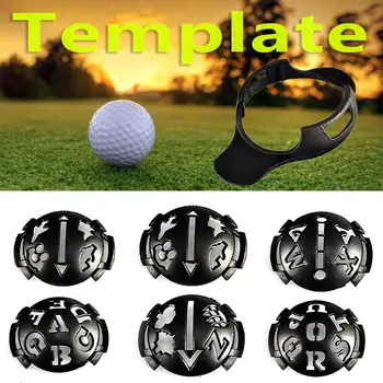 

Golf Handheld Marker Marking Apparatus Template Drawing Line Kit Pen