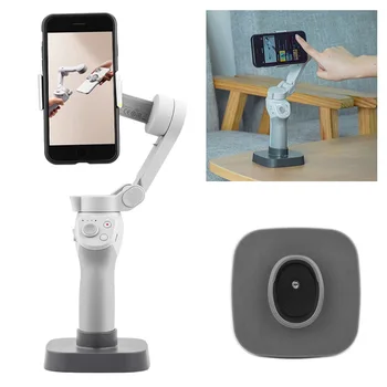 

OSMO Mobile 4 Desktop Stabilizer Base Handheld Gimbal Mount Holder Stand With 1/4 Screw For DJI OSMO Mobile 3 4 Accessories