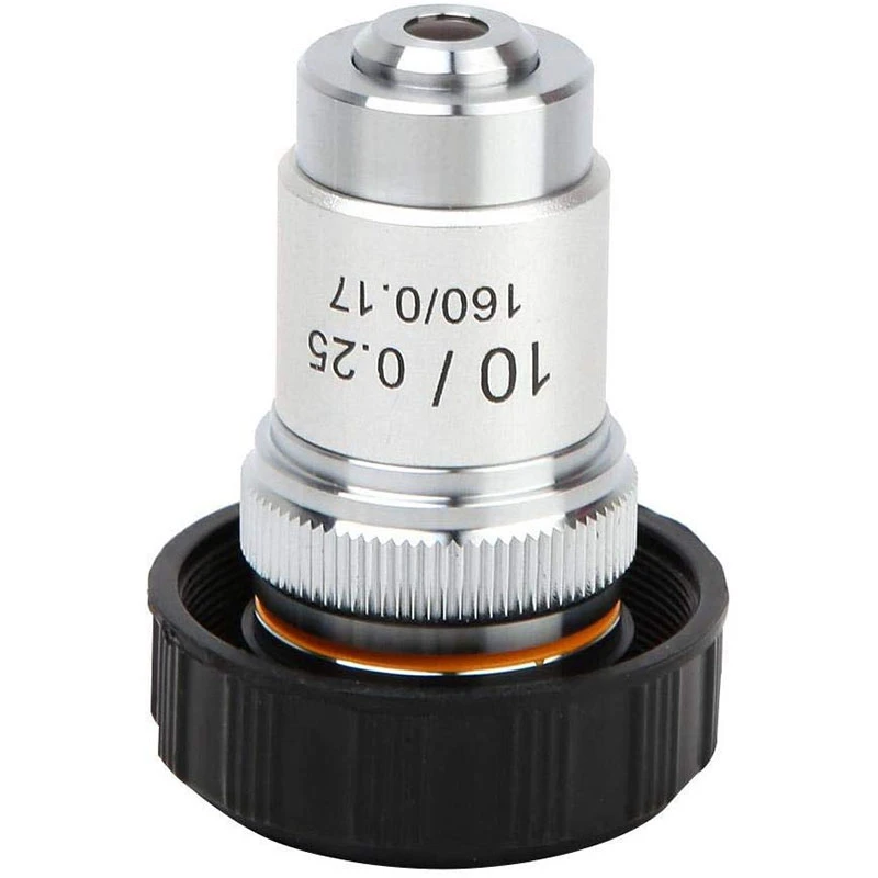 

195 Microscope Objective 10X Times Achromatic Professional Lens Microscope Eyepiece Microscope Accessories