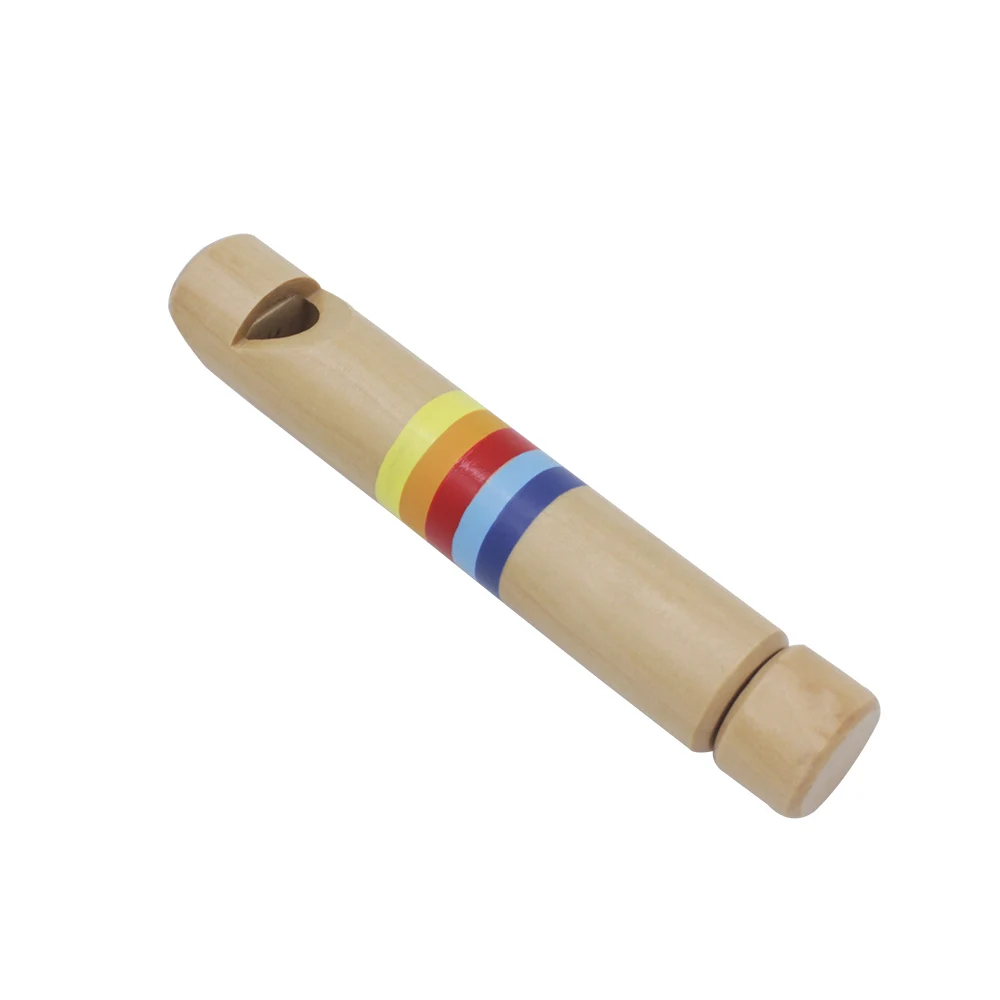 Нажимайте и тяните Деревянный свисток Флейта свисток музыкальный инструмент игрушка подарок для детей Для мальчиков и девочек